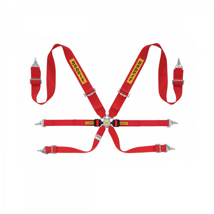 Sabelt 6bodové pásy 3"/2" STEEL Rally