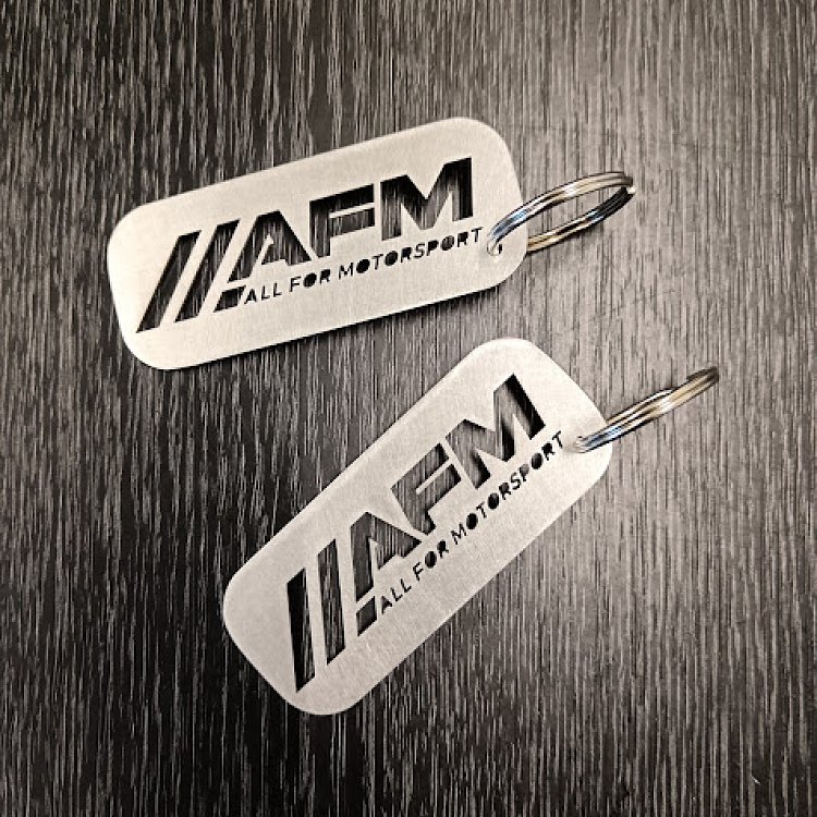 AFM nerezová klíčenka