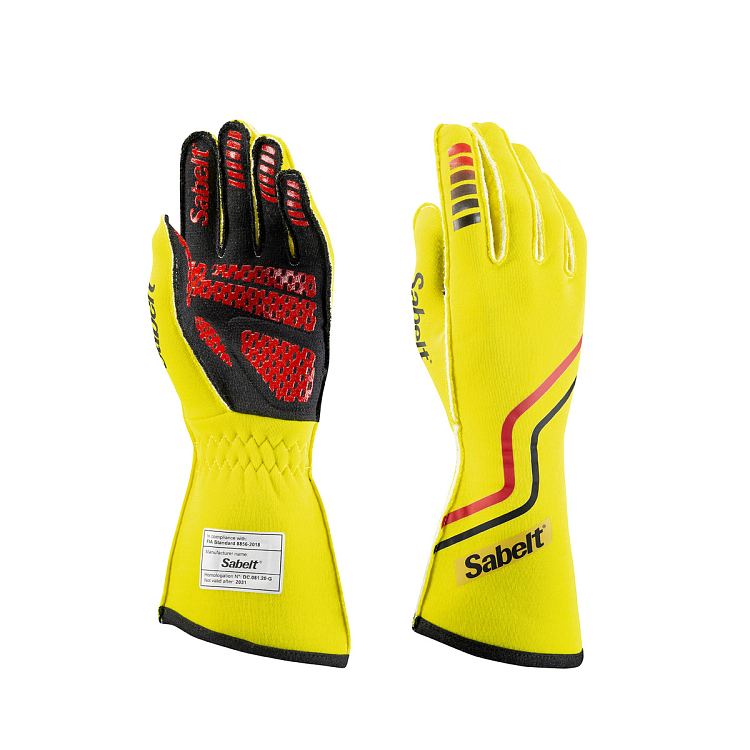 Sabelt rukavice HERO TG-10 fluo žluté vel. 11